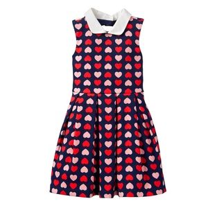 Janie & Jack Heart Ponte Dress - 2T